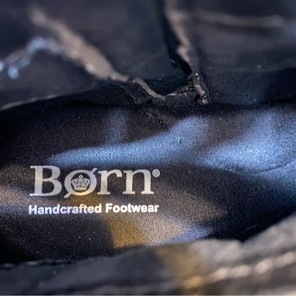 New! Born Morocco Black Distressed Bootie 6 1/2 - Picture 12 of 14